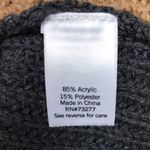 Nine West Women’s Chunky Knit Color Block Open Front Long Line Cardigan Sweater Photo 6