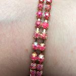 2 piece pink & line green bracelet set. Photo 3