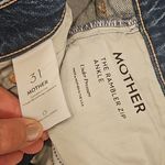 💕BOWIE x MOTHER💕 The Rambler Zip Ankle Jeans ~ Under Pressure 31 NWT Blue Photo 15