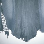 My Design 3 29 Jeans Black Grunge Goth Cargo Maxi Skirt Silver Size undefined Photo 10