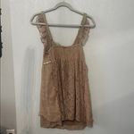 Pretty Angel Ruffle Crochet Tunic Top – Size M, NWT Photo 4