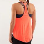Lululemon 🧡 Neon Orange and Navy 105 F Singlet Tank Top Photo 1