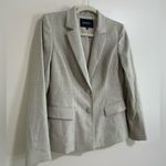 Lafayette 148 New York Virgin Wool Beige Blazer Size 4 Tan Photo 1