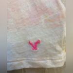 American Eagle Pastel Tie-dye White Lightweight Long Sleeved T-Shirt, Medium Photo 6