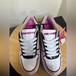 Sanrio Hello Kitty by  Size 8 NWT Women's Pink Low Top Court Sneakers‎ Shoes Photo 8