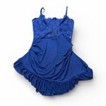 Blue Lace Babydoll Lingerie Nightgown Photo 0