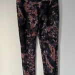 Rachel Zoe  purple black tie dye Leggings size medium Photo 1