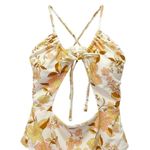 Cupshe NWT Anna Floral Cut-Out One Piece Swimsuit Size Large Retro Boho Monokini Photo 7