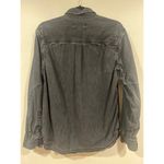 Madewell  Minimalist  Black Denim Button Down Shirt Small Photo 4