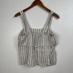 Quince  Linen Striped Tank Top Size Small Photo 1
