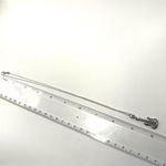 Guitar rhinestone pendant necklace Silver Photo 6