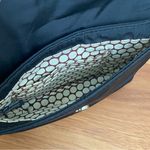 Brighton Vintage Black & Brown Croc Leather Trim Twist n Wrist Wristlet NO STRAP Photo 5