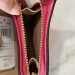 Coach C2862 Pink Pebble Leather Snap Wallet in Confetti Pink Photo 6