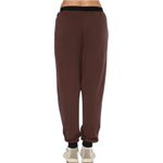 We Wore What NWT High Rise Slim Leg Fleece Joggers Elastic Waist Pockets S Brown Photo 3