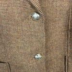 Talbots Classic Shetland Wool Blend Blazer Herringbone Women's 14 Photo 2