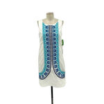 Lilly Pulitzer Lilly‎ Pulitzer Stephanie Shift Dress White Multi Knot This Panel Embroidered 6 Photo 1