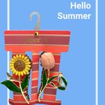 Piper K Sunflower and Rose Hair Clip Yellow Photo 2