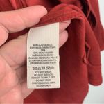 We The Free women's small Brooklyn Red goat suede leather Utility Jacket Photo 7