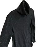 Calvin Klein  Black White Flecked Cowl Neck Tunic Sweater‎ size M Photo 1