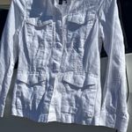 Banana Republic  White Linen Jacket XXS Photo 3
