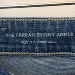 AG Adriano Goldschmied FINAL MARKDOWN Adriano Goldschmied Distressed Farrah Skinny Ankle Denim Jeans 28 Photo 12