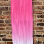 Missguided NWT Flawed  Pink Cream Ombre Pleated Maxi Skirt Women's Size US 4 Photo 7