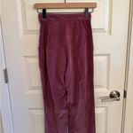 Purple Corduroy High Waisted Pants Size XS Photo 5