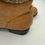 Tan lace up ankle boots with a boho vibe. Size 9.5 Photo 10