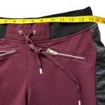 Ralph Lauren NWOT Lauren Joggers Burgundy XS Satin Trim Y2K Streetwear Urban Photo 5