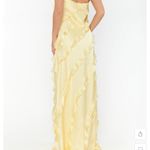 Show Me Your Mumu  Yellow Ruffle Maxi Dress Photo 1