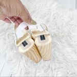 Steven by Steve Madden White Fabee Clog Buckle Ankle Strap Sandals Size 11 Photo 5