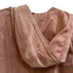 wilson's leather Vintage  pink suede leather hooded bomber jacket pants suit Photo 7