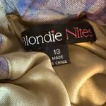 Blondie Nites “Chelsea” Mesh Tiered Ruffle Corset Floor Length Dress Jr’s Sz 13 Photo 7