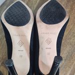  Black Heels Size 8 Donald Pliner Textured Black Stiletto Heels Photo 8