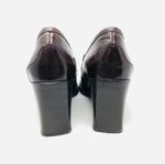 Kenneth Cole  brown heeled leather loafers Photo 4