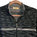 Valerie Stevens  Cardigan Sweater Zip Up Size Medium Long Sleeves Photo 5