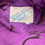 VINTAGE RAINBOW WEST PURPLE PUFFER JACKET Size M Photo 7