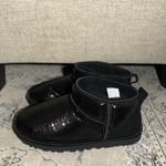 UGG  Classic Ultra Mini Mirror Ball Boot Black Photo 2