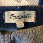 Madewell Skinny Jean Overalls Santiago Wash Denim Stretch Side Zip Jegging Small Photo 5