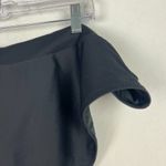 J.Crew NWT  Ribbed Cross-Front Cheeky Bikini Bottom Black Plus Size 3X NEW Photo 8