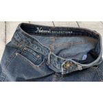 Natural Reflections  High Rise Slim Leg Dark Wash Denim Jeans  Photo 6