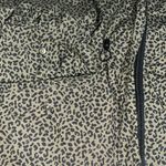 J. Jill Fit Water Resistant Anorak Jacket Kalamata Ditsy Leopard Medium Green Photo 3