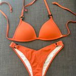 PINK - Victoria's Secret Orange bikini set Photo 0