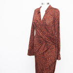 Free People - Shayla Wrap Midi Dress Photo 7