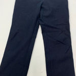 Ann Taylor 6—- Women's Solid Zip Fly Cropped Petite Dress Pants Navy Size 6P Photo 0