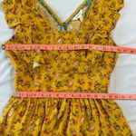 Matilda Jane Women's Small Fantasy Fancy Fairy Whimsical Yellow Floral Dress Photo 4