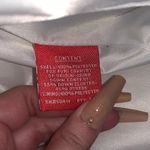 Oscar de la Renta Y2k  down feather long puffer fox fur jacket L winter holiday Photo 4