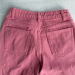 Cider  Pink Denim Middle Waist Wide Leg Jeans XS/2 Photo 4