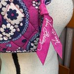 Vera Bradley  Pink and Blue Floral Paisley Clutch Photo 1