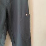 FIGS Charcoal Gray Yola Scrub Pants Straight Leg Women's size XS Maternity Photo 3